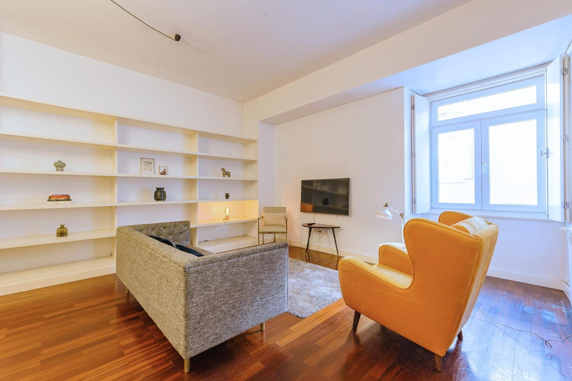 Chiado 2 Bedroom Elegant Apartment Lisbon Bagian luar foto