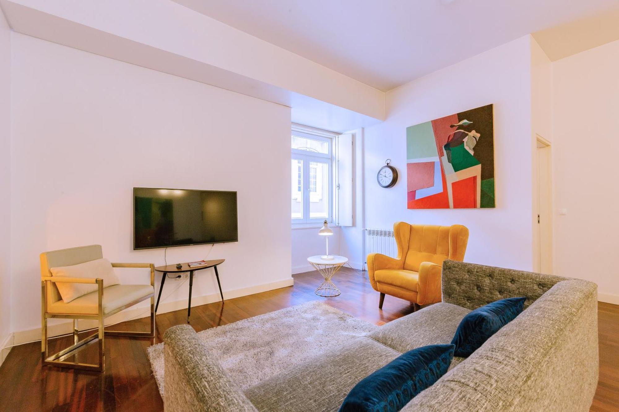 Chiado 2 Bedroom Elegant Apartment Lisbon Bagian luar foto